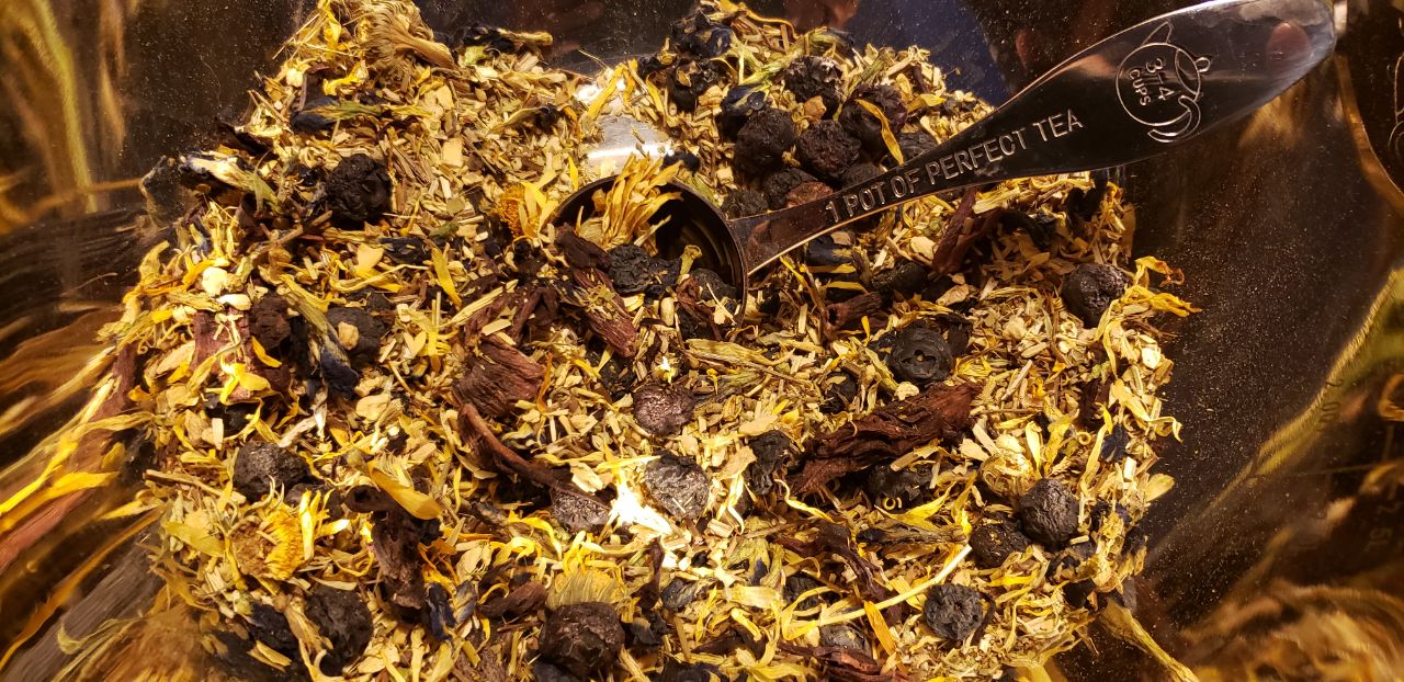 Barbara Jean Blue Tea